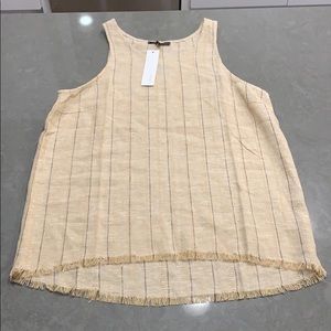 DREW Teegan Linen Tank **NWT**